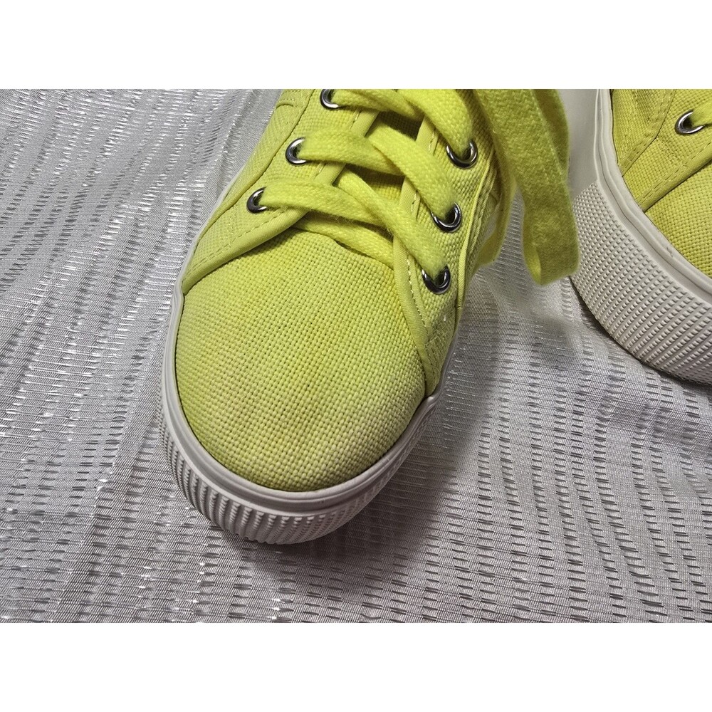 STEVE MADDEN “Emmi” Platform Sneaker, Limelight, Women’s Size 8 - Picture 15 of 16